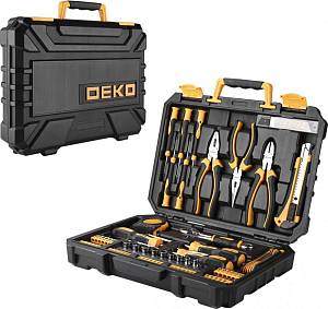 Универсальный набор инструмента для дома и авто в чемодане Deko TZ82 (82 предмета) 065-0736