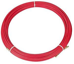 Rexant 47-1070 Протяжка кабельная (мини УЗК в бухте),стеклопруток d=3,5мм 70м-Красная