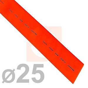 Rexant 22-5004 Трубка термоусаживаемая 25.0/12.5мм 1м Красная