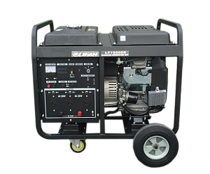 Генератор бензиновый LIFAN 15000E (220/380В, 14/15 кВт, 4-х тактный, бензиновый, 2-хцилиндровый, с воздушным охлаждением, 29 л.с., объем 688см³, электрозапуск, 158 кг)