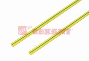 Rexant 26-6007 Трубка термоусаживаемая 6.0/3.0мм желто-зеленая 1м