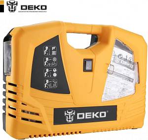 Компактный компрессор Deko 180 л/мин. с набором из 6 инструментов 009-0100